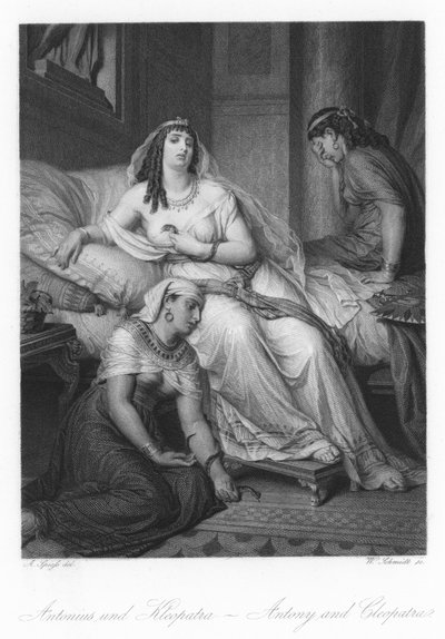 Scena da Antonio e Cleopatra da August Spiess